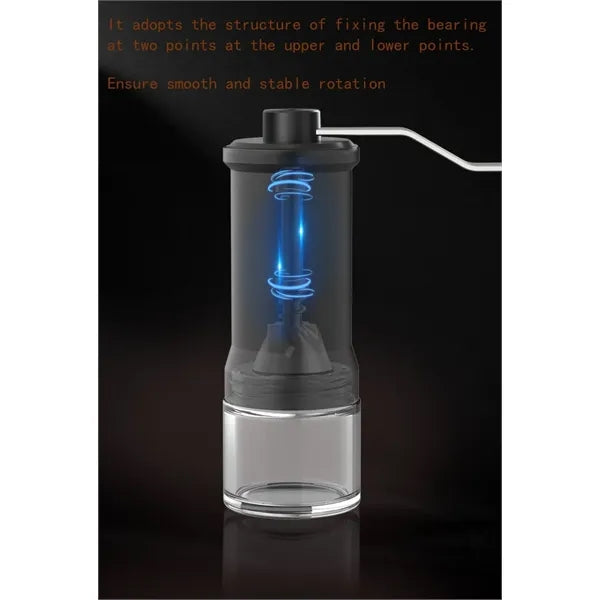 Portable manual coffee grinder