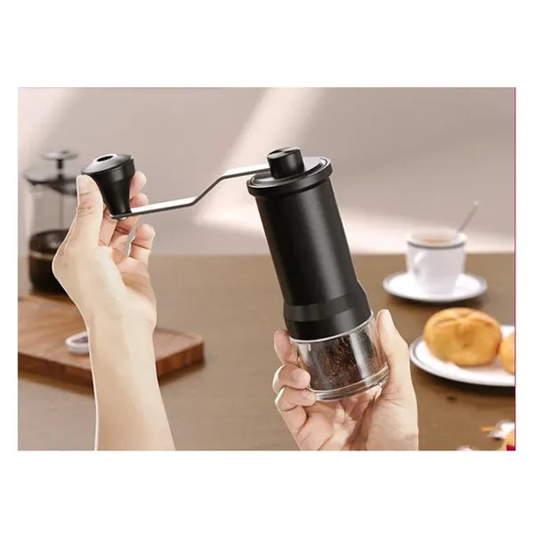 Portable manual coffee grinder