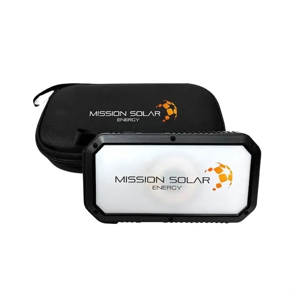 Solar Power Bank with Hard Shell Case