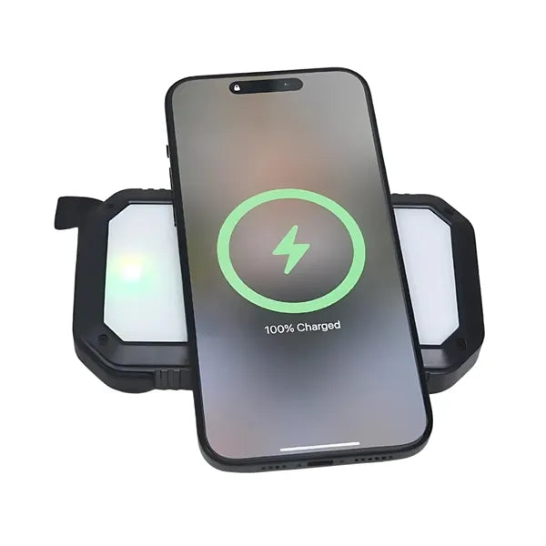 Solar Power Bank with Hard Shell Case