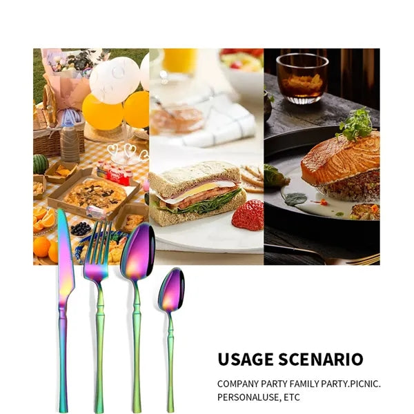 Outdoor Camping Cookware Stainless Steel Set Portable