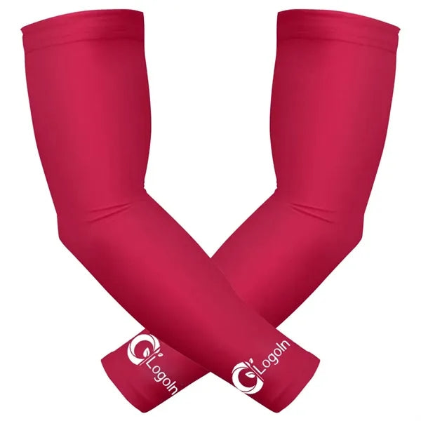 Pink Ribbon Arm Bands Breast Cancer Awareness Sleeves