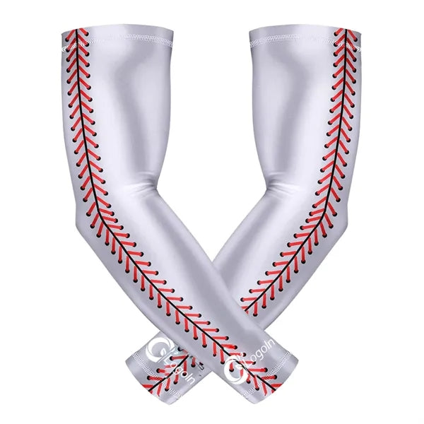 Pink Ribbon Arm Bands Breast Cancer Awareness Sleeves
