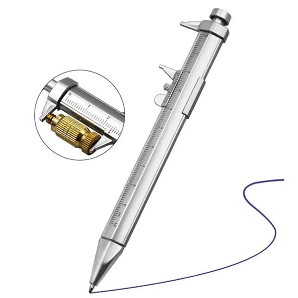 Ball Point Pen with Dial Calipers