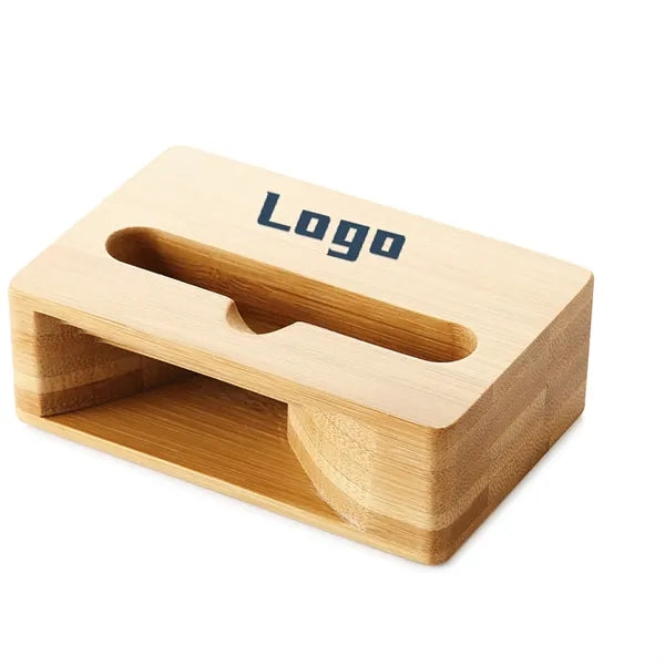 Bamboo Wooden Cell Phone Amplifier Stand