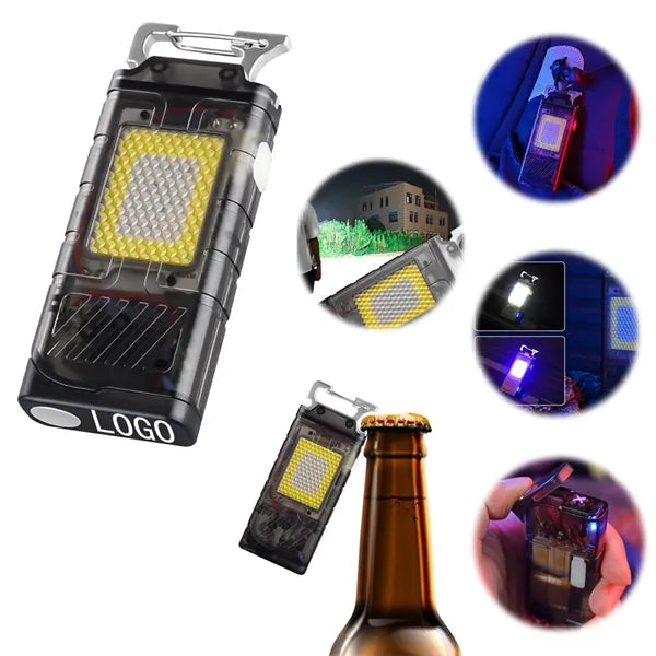 Multi-Gear Waterproof Rechargeable Hook Flashlight