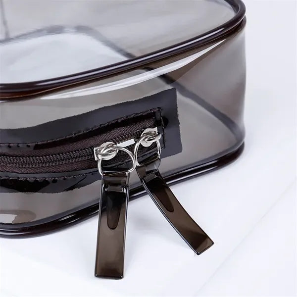 PVC Transparent Cosmetic Bag with Zipper