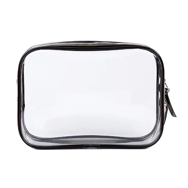 PVC Transparent Cosmetic Bag with Zipper