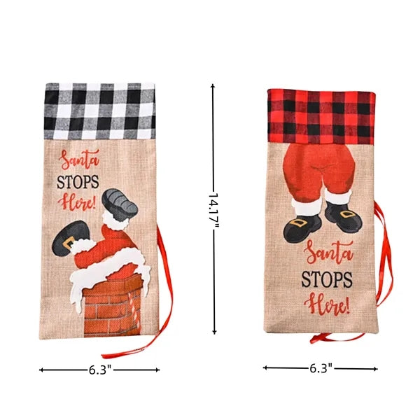 Red Wine Bottle Bag