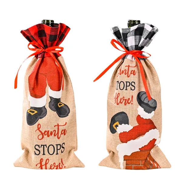 Red Wine Bottle Bag