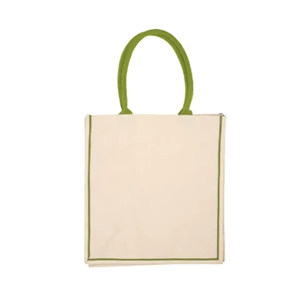 Canvas Cotton Nantucket Tote -15 3/4h x 15w x 6d