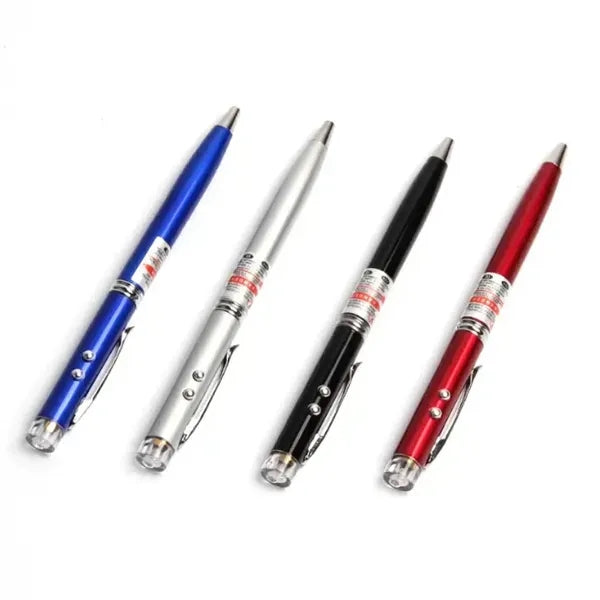 5-In-1 LED Stylus Laser Pointer Touch Screen Ballpoint Pen
