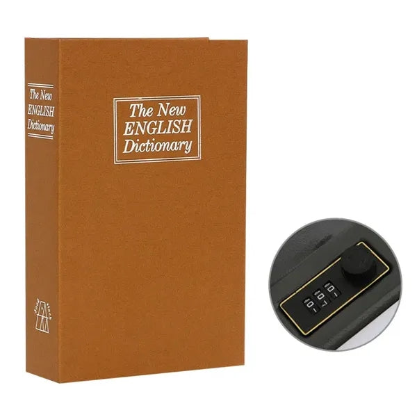 Simulation Book Safe With Password Lock