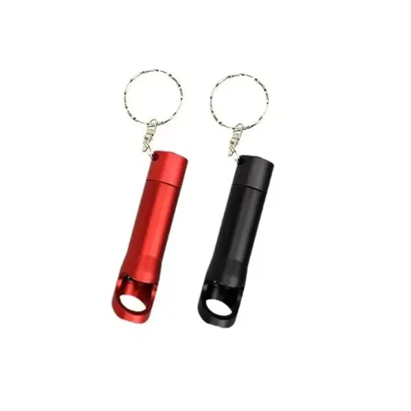 Bright Aluminum LED Flashlights Keychain For Travel