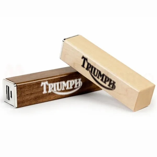 Portable Eco Wooden Power Bank 2000mAh