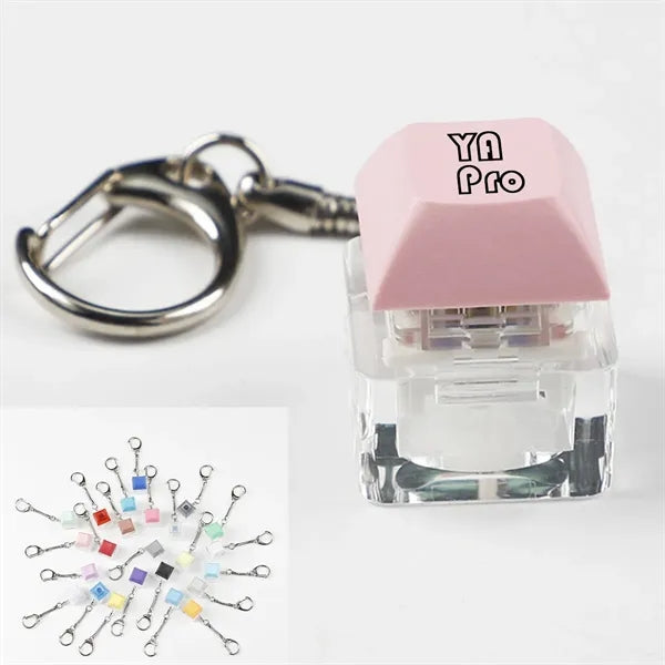 Keyboard Fidget Toy Keychain
