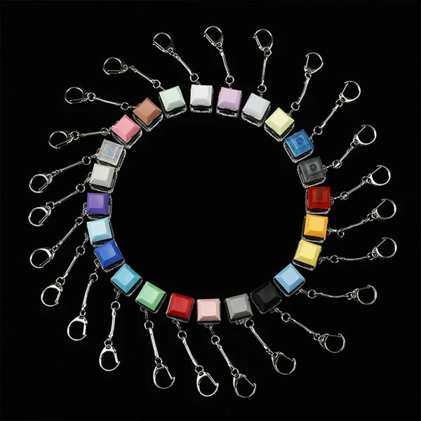 Keyboard Fidget Toy Keychain