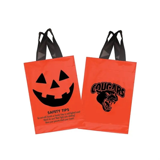 Halloween Plastic Soft Loop/Orange - Pumpkin Face