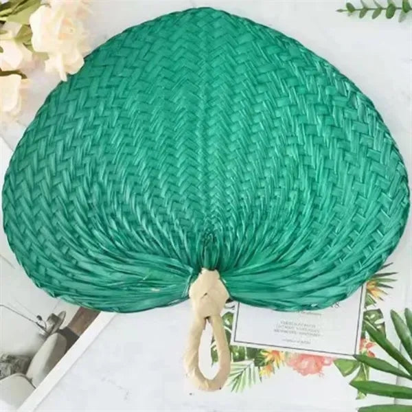 Hand Made Rattan Fan