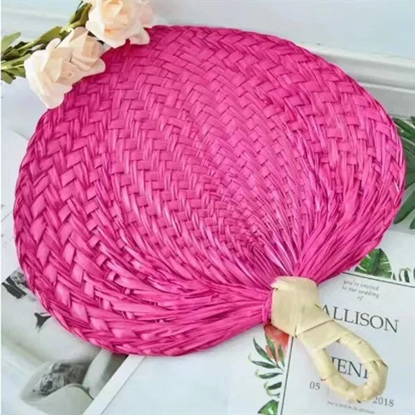 Hand Made Rattan Fan