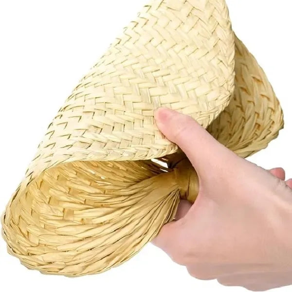Hand Made Rattan Fan