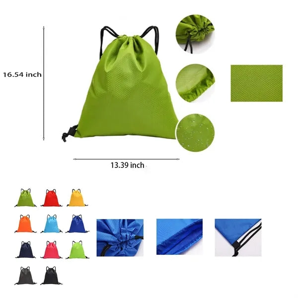 Waterproof Bundle Storage Bag Football Drawstring Backpack