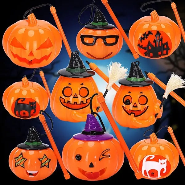 Halloween Pumpkin Decorative LED Lantern