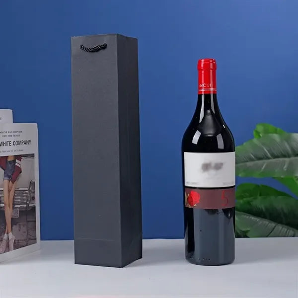 Kraft Wine Paper Shopping Bag