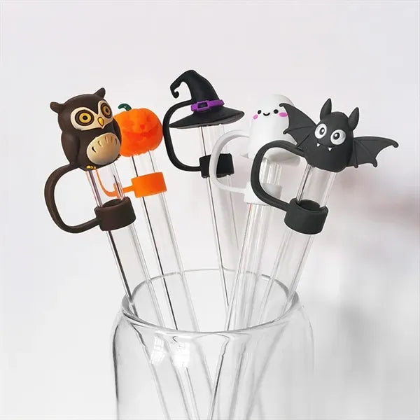 Halloween Straw Cover Cap
