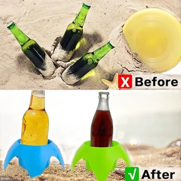 Beach Cup Holder Vacation Accessories Drink Sand