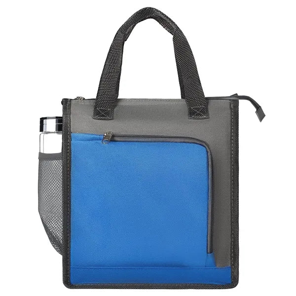 Oxford Cloth Insulated Lunch Tote Bag