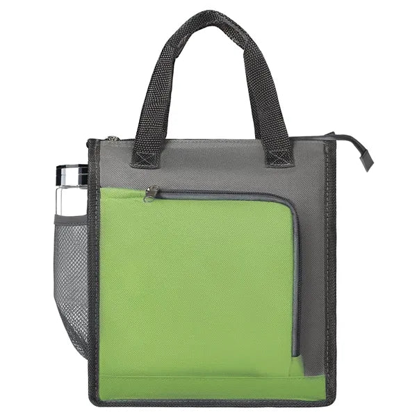 Oxford Cloth Insulated Lunch Tote Bag