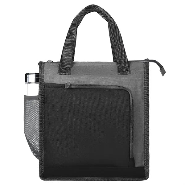 Oxford Cloth Insulated Lunch Tote Bag