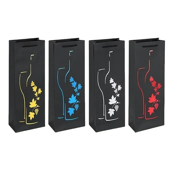 Double Single Kraft Paper Wine Bags