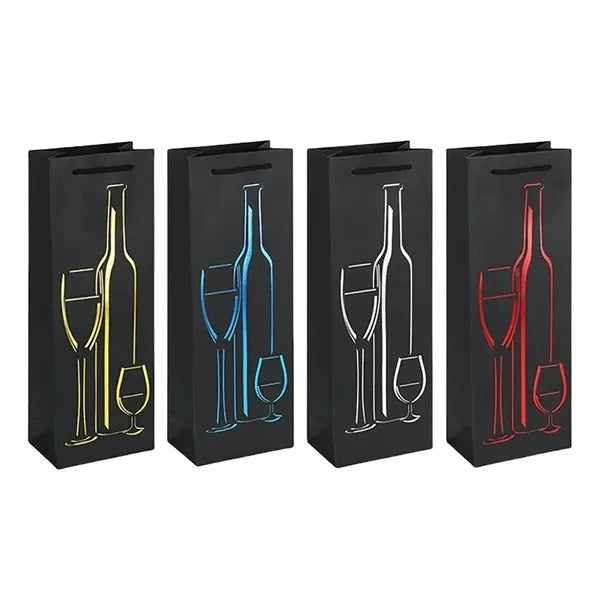 Double Single Kraft Paper Wine Bags