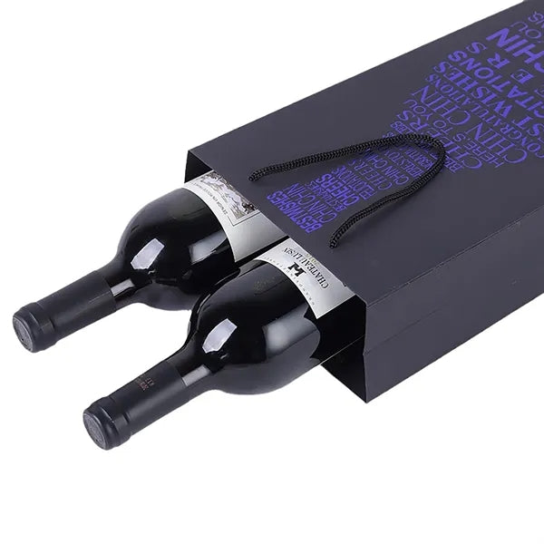 Double Single Kraft Paper Wine Bags