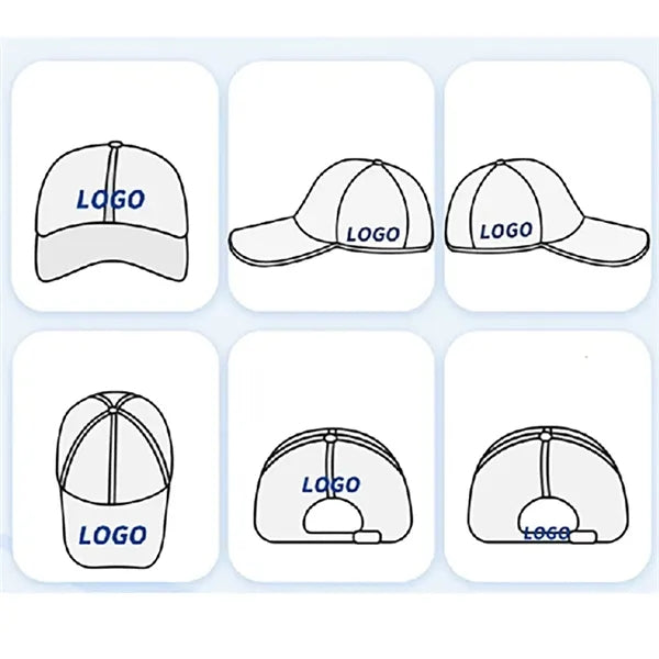 Sponge Mesh Custom Baseball Hat Color Matching Duckbill Cap