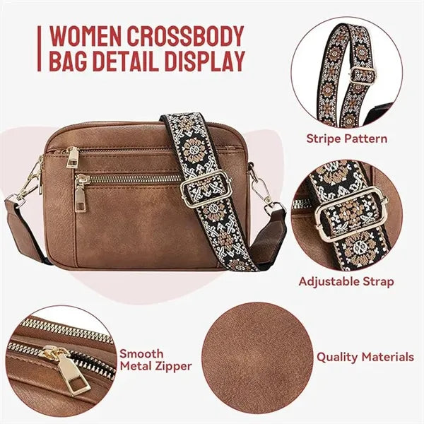 Leather Fanny Pack Waist Shoulder Crossbody Bags