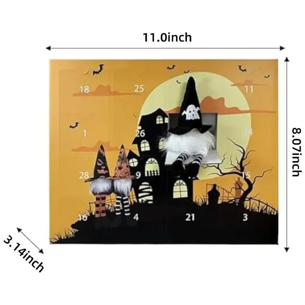 Halloween Countdown Gnome Advent Calendar