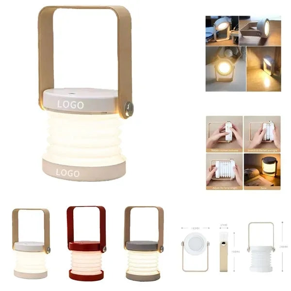 LED foldable eye-care ambient light