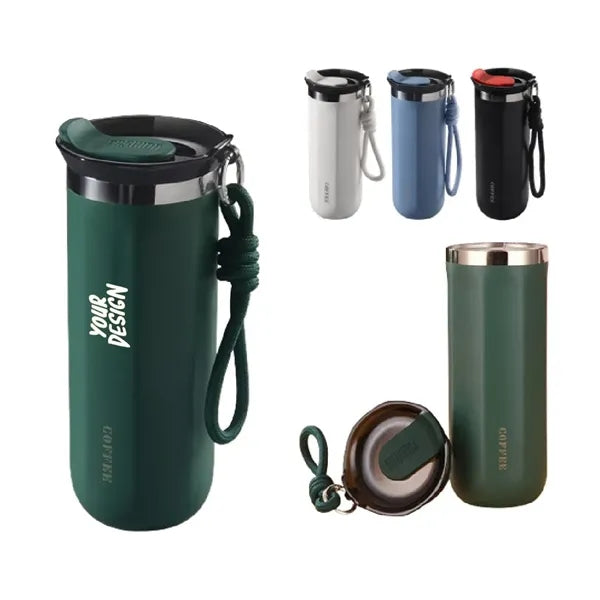 17oz Stainless Steel Portable Coffee Tumbler