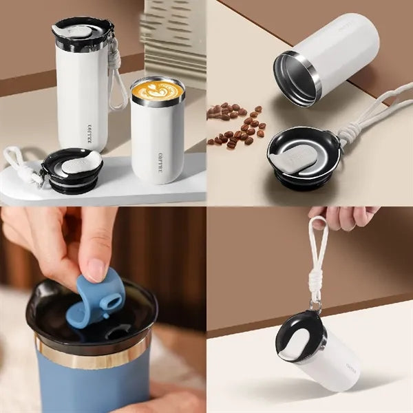 17oz Stainless Steel Portable Coffee Tumbler