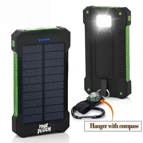 10000mAh Solar Power Bank