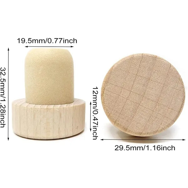 Wooden Wine Stoppers Customized