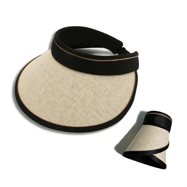 Adjustable Straw Sun Visor