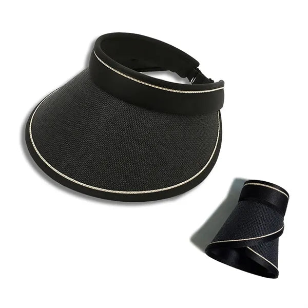 Adjustable Straw Sun Visor