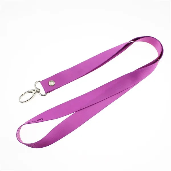 3/4" Full Color Sublimated Wrist Keychain Lanyard