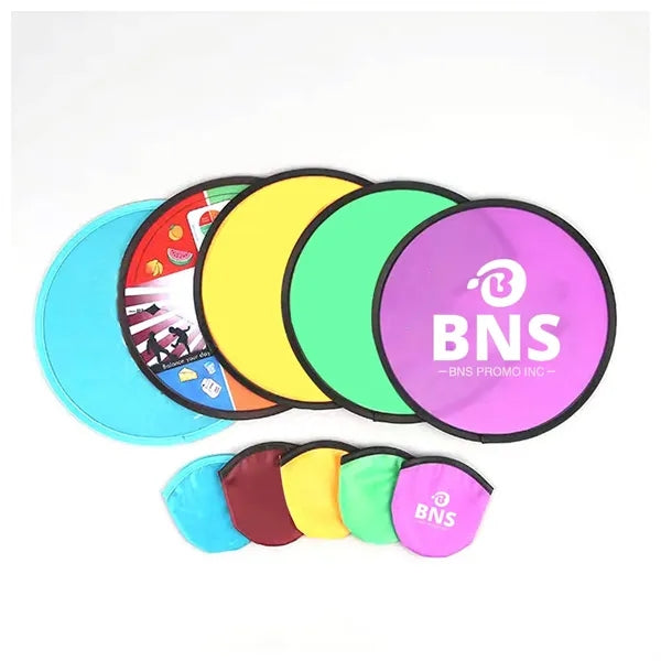 Flexible Nylon Flying Disc w/ Matching Pouch