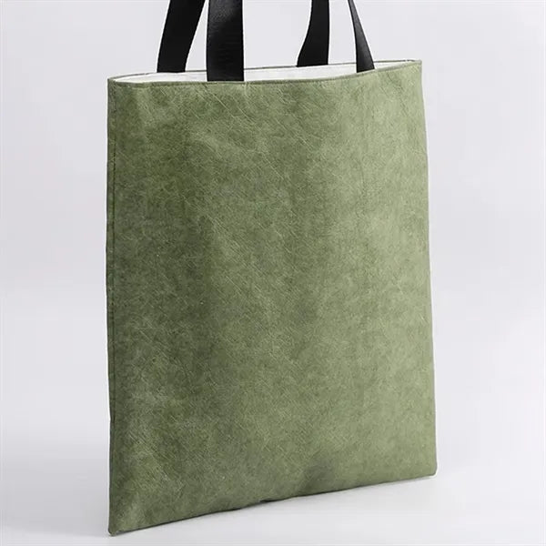 Waterproof Waxed Non-Woven Tote
