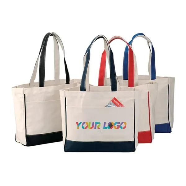 14OZ Heavy Duty Structured Canvas Tote